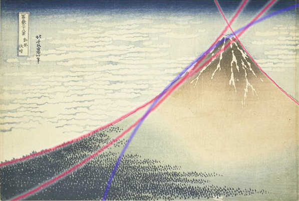 「凱風快晴」の富士山